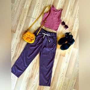 prAna Women’s Pants Size M Medium Drawstring Loose Fit Pants Women’s M